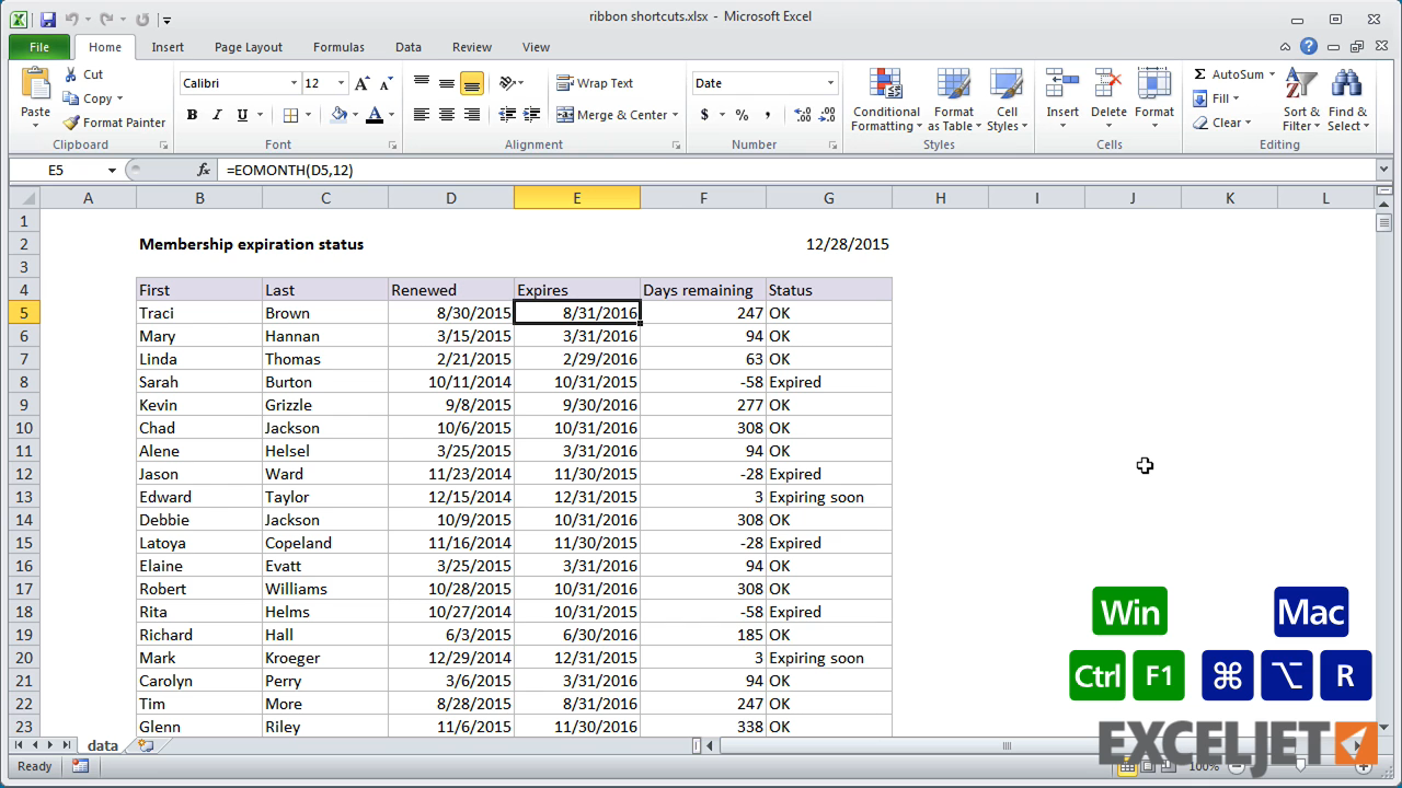 the-missing-ribbon-shortcuts-in-excel-for-mac